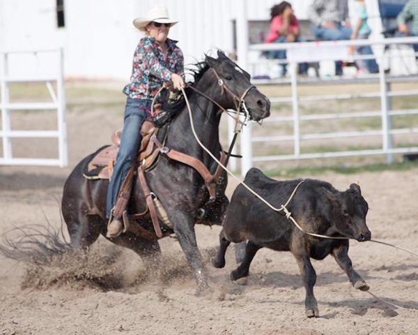 Jorgenson competes in world’s biggest rodeo