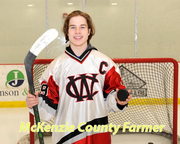 Watford city hockey player is a scoring machine