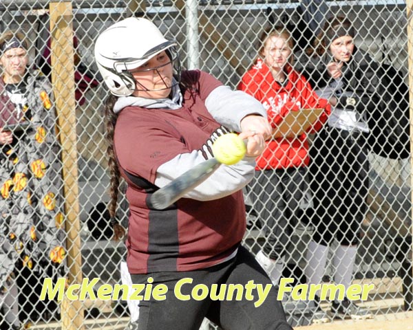 Wolves off to slow start in softball