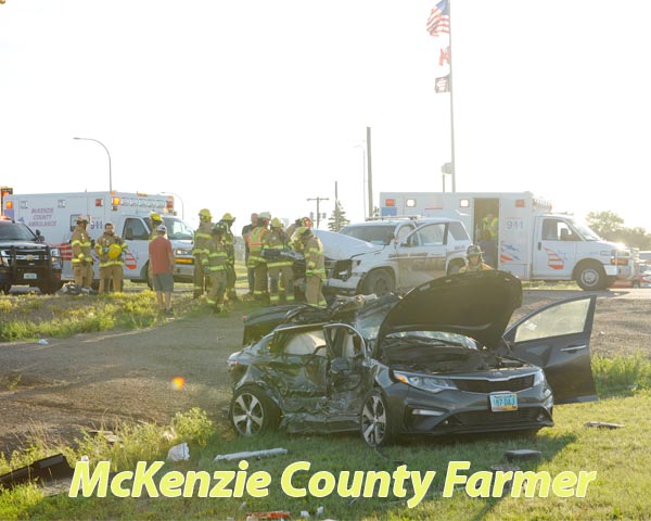 Fargo woman seriously injured in accident with law enforcement vehicle