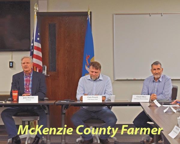 Sen. Hoeven hosts roundtable in Watford City