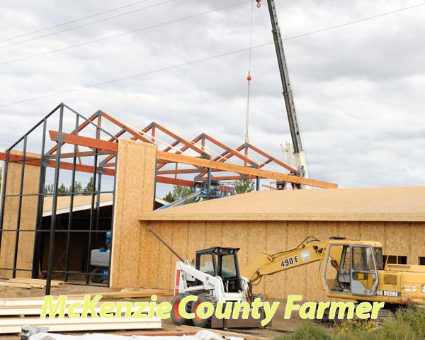 Heritage Park’s visitor center closer to completion