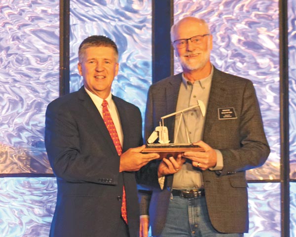 NDPC recognizes Patten with Outstanding Public Service Award