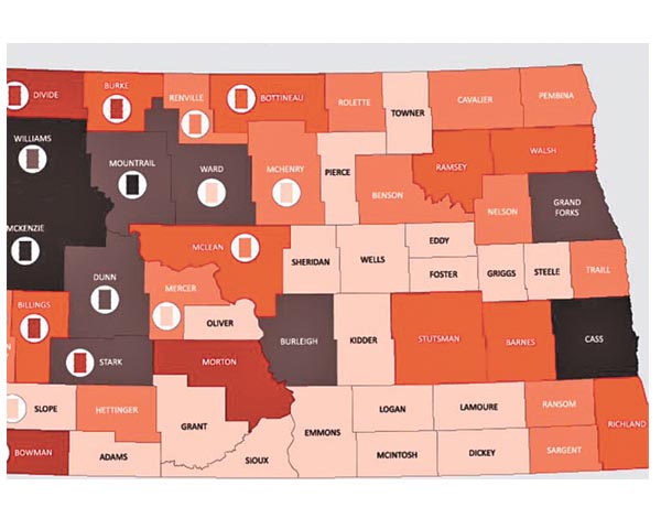 Latest study shows McKenzie County as the third largest recipient of oil and tax distributions