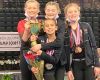 Gymnasts earn three championship cups at state meet