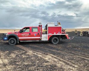 Grass fire damages nearly 60 acres in Arnegard