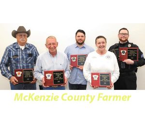 McKenzie County honors six first responders