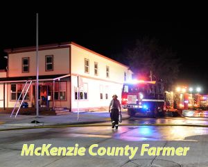 Fire damages Arnegard landmark