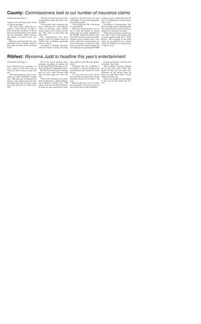 Issue content page